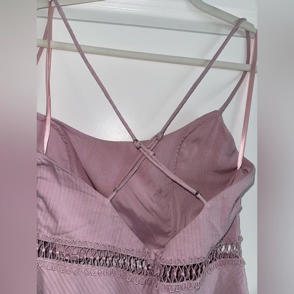 Walk This Way Pintuck Ruffle Detail Dress Blush
US 8 - Picture 5 of 9